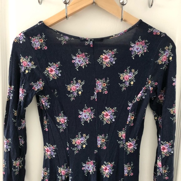 FOREVER 21 Long sleeve floral dress  size S - Picture 7 of 7